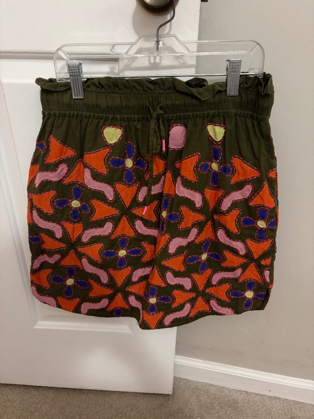 Maeve for Anthropologie mini skirt